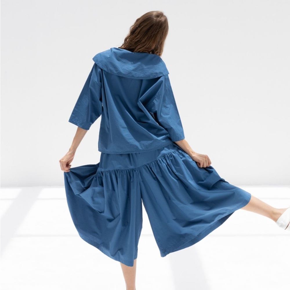 BLACK CRANE SAILOR TOP IN BLUE - Picture 3 of 6